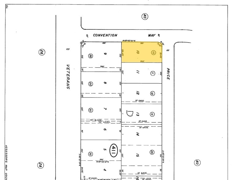 465 Convention Way, Redwood City, CA for sale - Plat Map - Image 3 of 3
