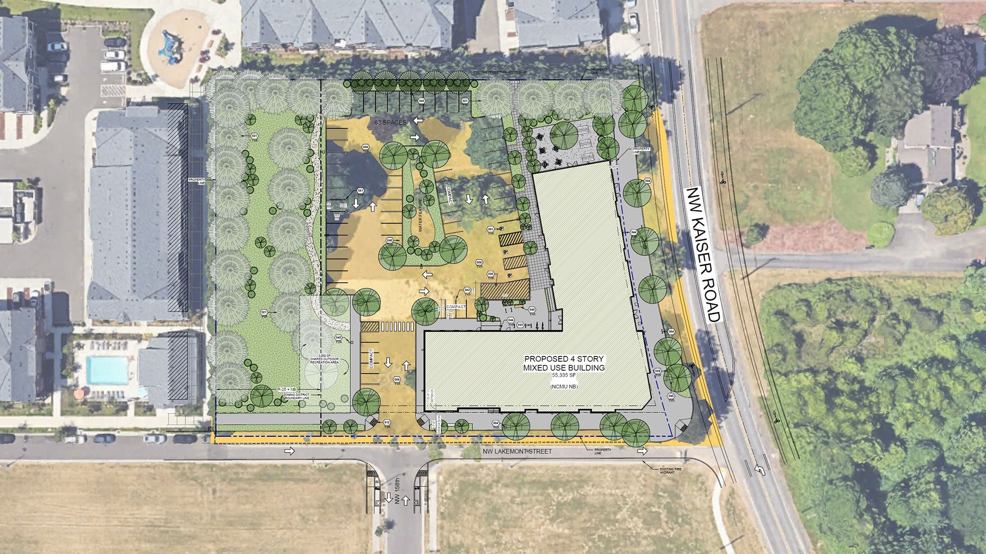 7115 NW Kaiser Rd, Portland, OR for sale Site Plan- Image 1 of 2