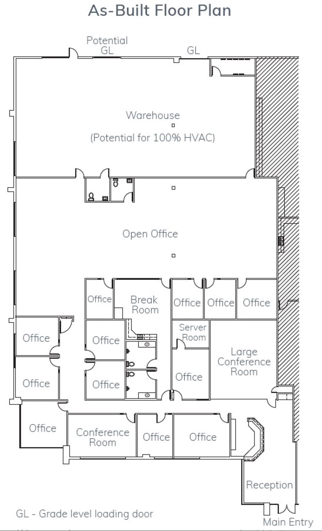 9085 Aero Dr, San Diego, CA for lease Floor Plan- Image 1 of 1