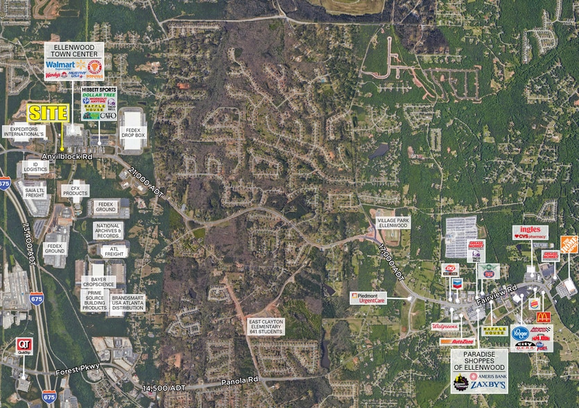 2900 Anvil Block Rd, Ellenwood, GA à louer - Photo du bâtiment - Image 2 de 4