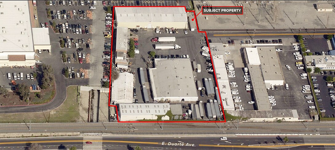 1705 S Mountain Ave, Monrovia, CA for lease Aerial- Image 1 of 2