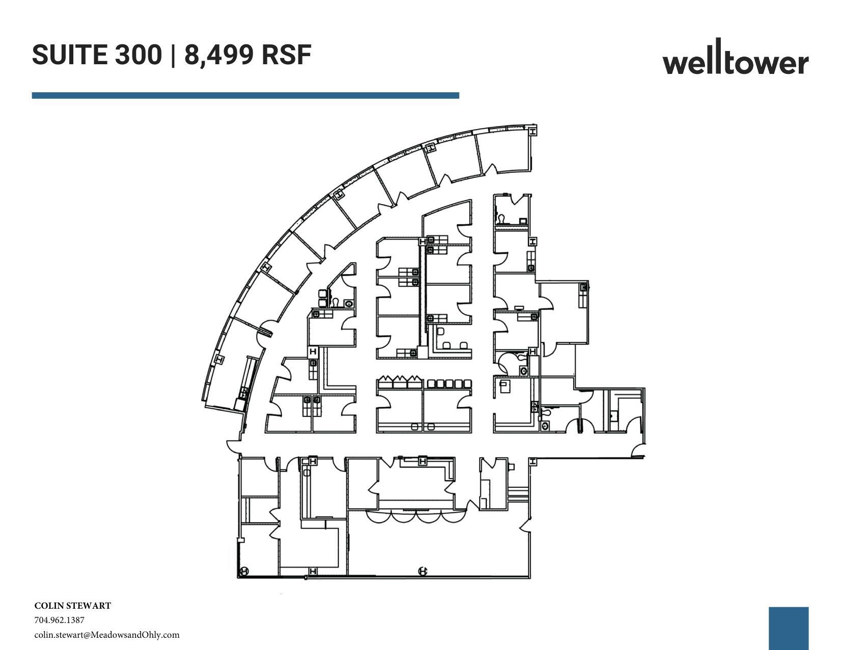 1918 Randolph Rd, Charlotte, NC à louer Plan d’étage- Image 1 de 1