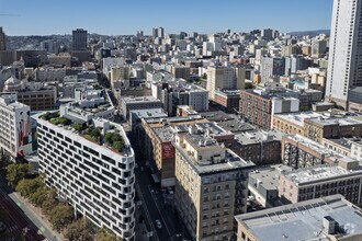 34 Turk St, San Francisco, CA - Aerial map view