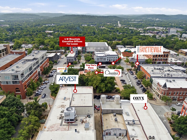 1 W Mountain St, Fayetteville, AR for lease - Building Photo - Image 1 of 30
