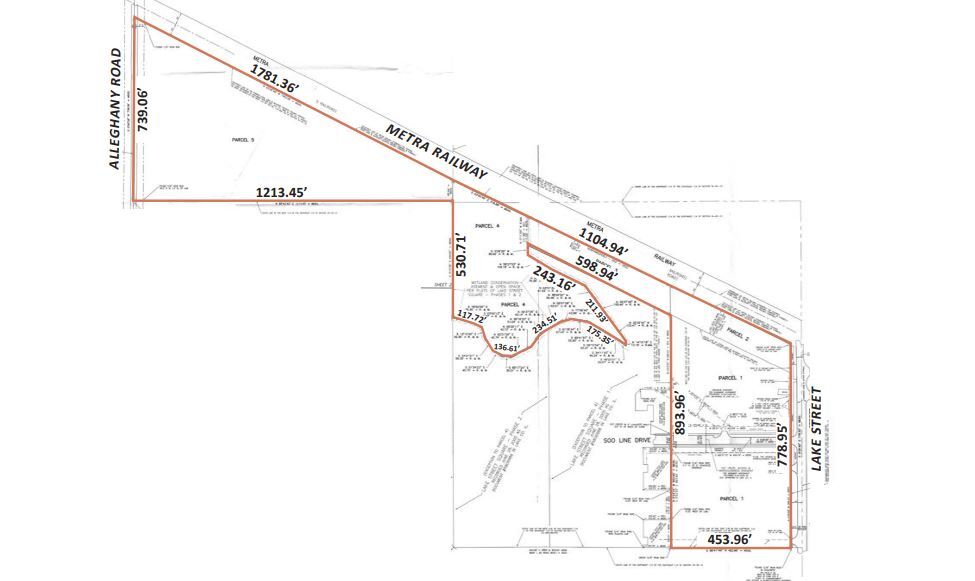 S East Side of Alleghany, South of W Belvedere Road St, Grayslake, IL for sale - Plat Map - Image 2 of 2