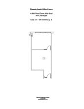 41850 W 11 Mile Rd, Novi, MI for lease Floor Plan- Image 1 of 1