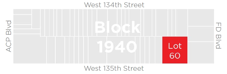 266 W 135th St, New York, NY for lease - Plat Map - Image 3 of 3