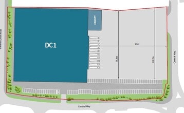 12 Central Way, London for lease Floor Plan- Image 2 of 2