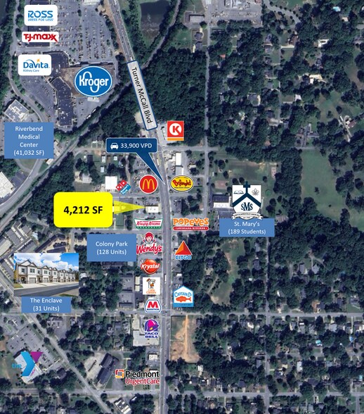 1600 Turner Mccall Blvd SW, Rome, GA à louer - Photo du bâtiment - Image 2 de 3