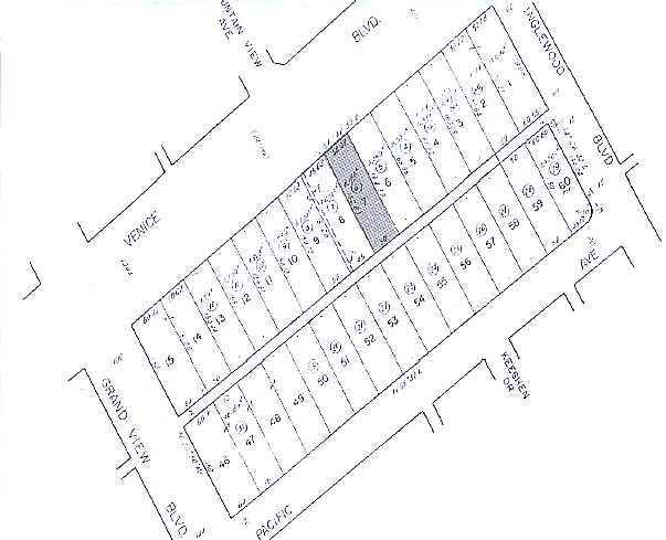 12034 Venice Blvd, Los Angeles, CA à vendre Plan cadastral- Image 1 de 1