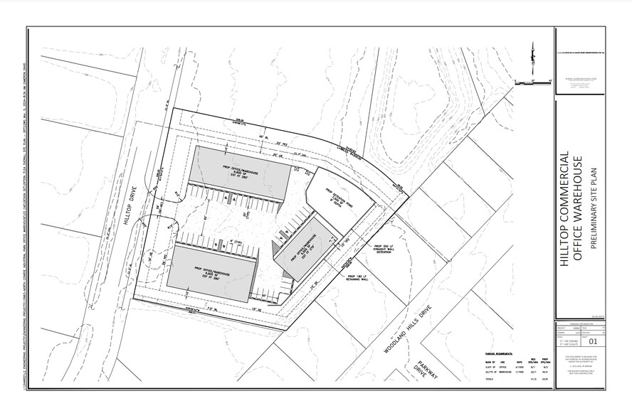 3705 Hilltop Dr, Conroe, TX à louer - Plan de site - Image 1 de 4