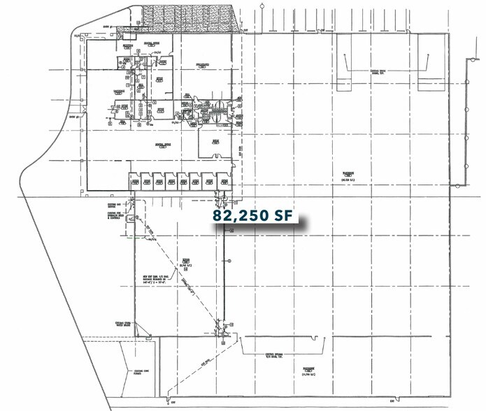 2050 Postal Way, Dallas, TX à vendre - Plan de site - Image 2 de 5
