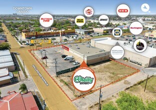 302 W Calton Rd, Laredo, TX - AERIAL  map view