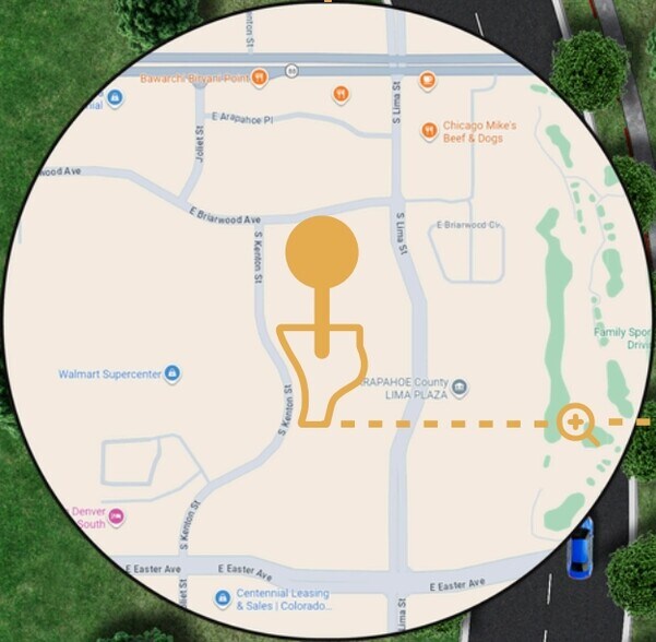 7020 S Kenton St, Centennial, CO for sale - Map - Image 3 of 4