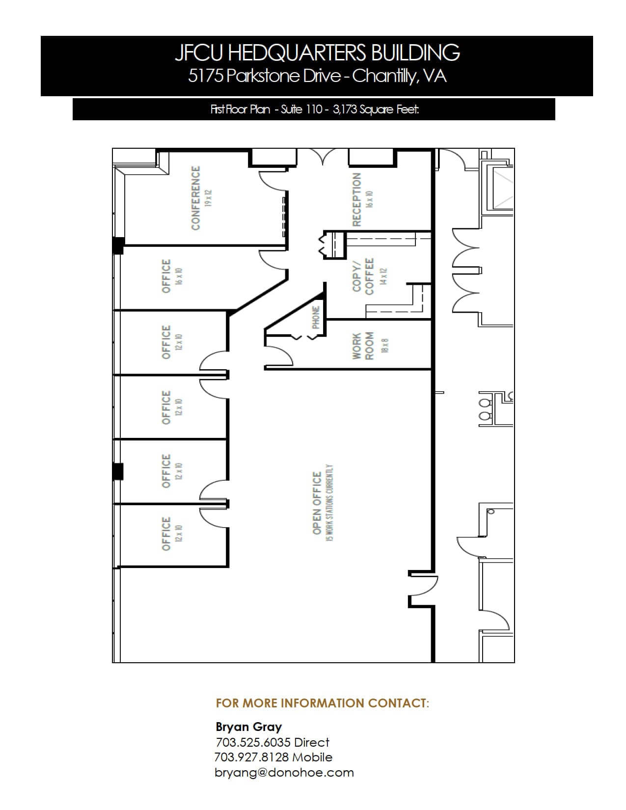5175 Parkstone Dr, Chantilly, VA for lease Floor Plan- Image 1 of 1