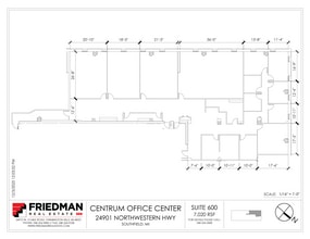 24901 Northwestern Hwy, Southfield, MI for lease Floor Plan- Image 1 of 1