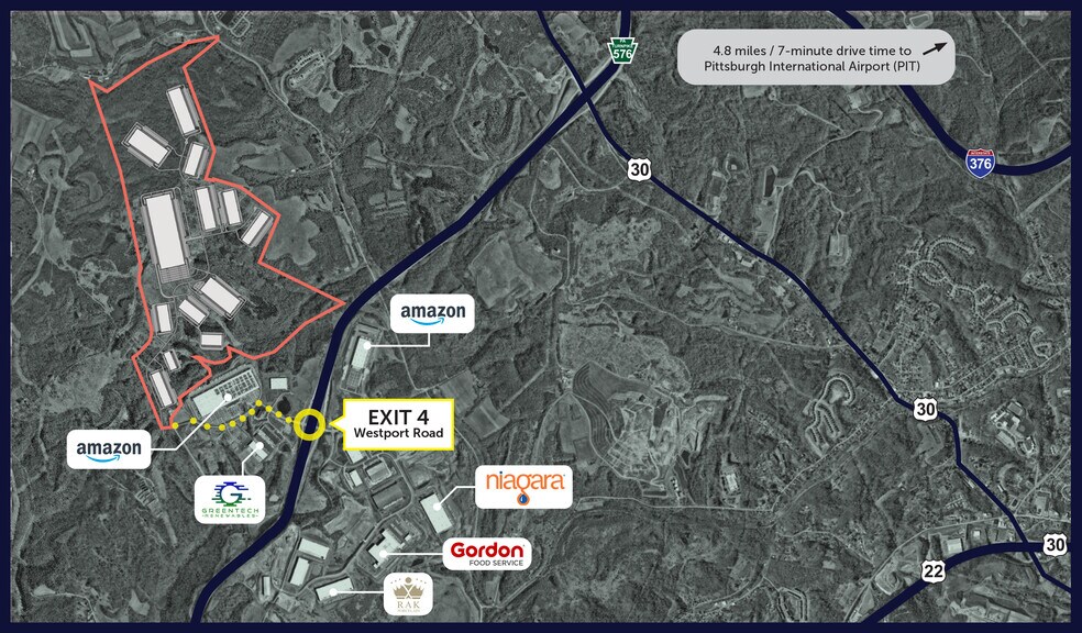 100 Innovation Ridge, Imperial, PA à louer - Aérien - Image 2 de 2