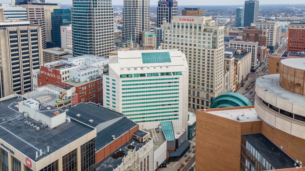 110 W Washington St, Indianapolis, IN à louer - Aérien - Image 2 de 4