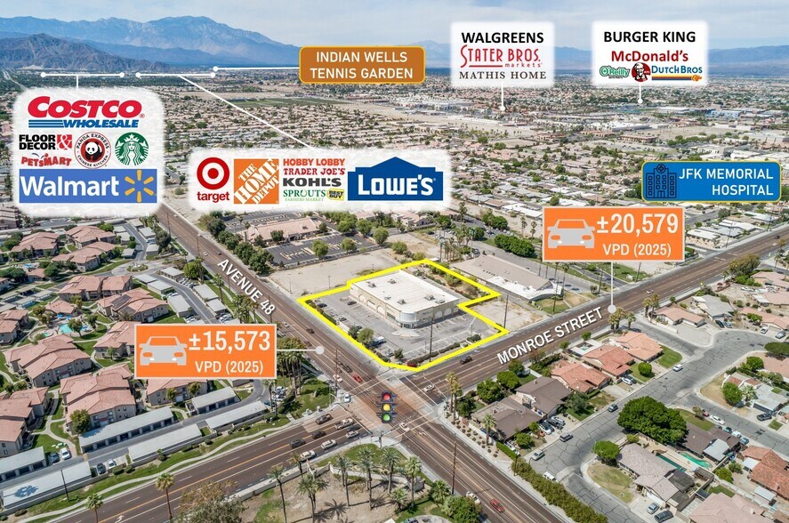 47985 Monroe St, Indio, CA à louer - Photo du bâtiment - Image 1 de 20