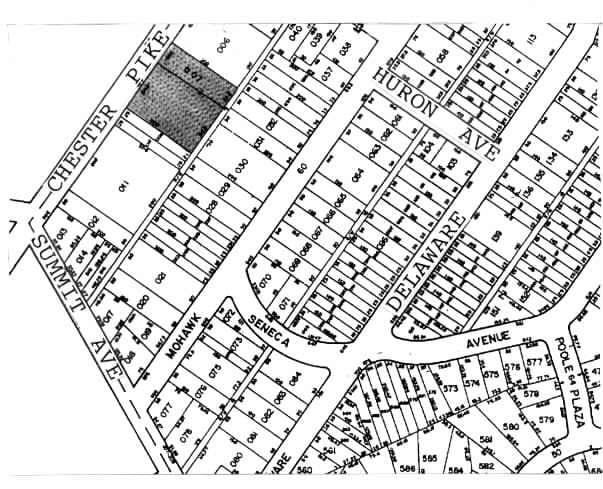 618 Chester Pike, Norwood, PA for sale - Plat Map - Image 2 of 3