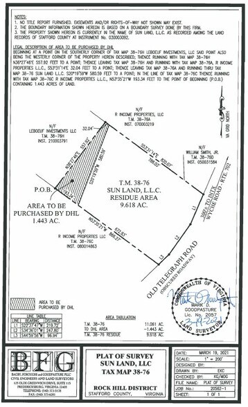 245 Wyche Rd, Stafford, VA à vendre - Photo du bâtiment - Image 2 de 3