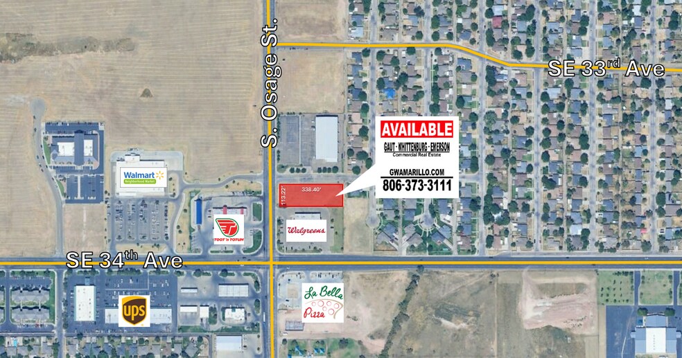 3305 S Osage St, Amarillo, TX à vendre - Photo du bâtiment - Image 2 de 2