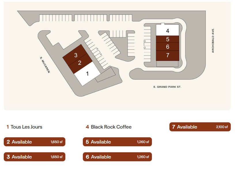 2661 E Grand Park St, Ontario, CA for lease - Site Plan - Image 2 of 2