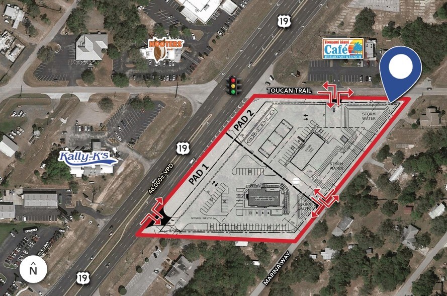 SE US 19 & Toucan Trl, Spring Hill, FL for sale - Primary Photo - Image 1 of 1