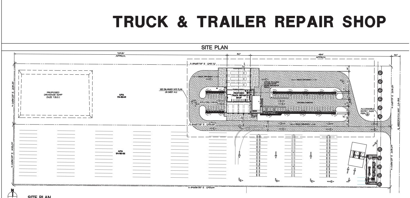 8800 Weedpatch Hwy, Bakersfield, CA à vendre Plan de site- Image 1 de 5