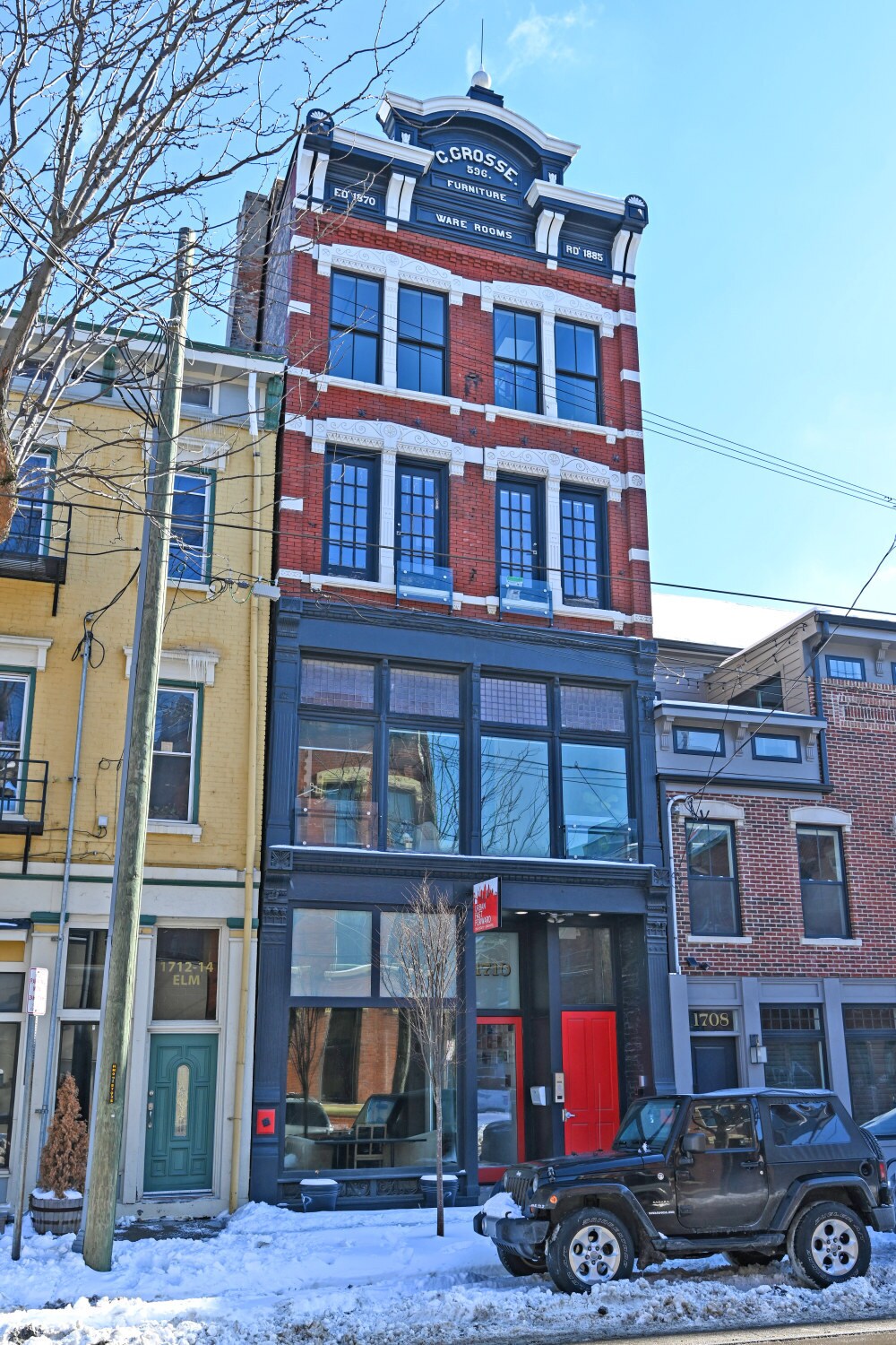 1710 Elm St, Cincinnati, OH à louer Photo principale- Image 1 de 15