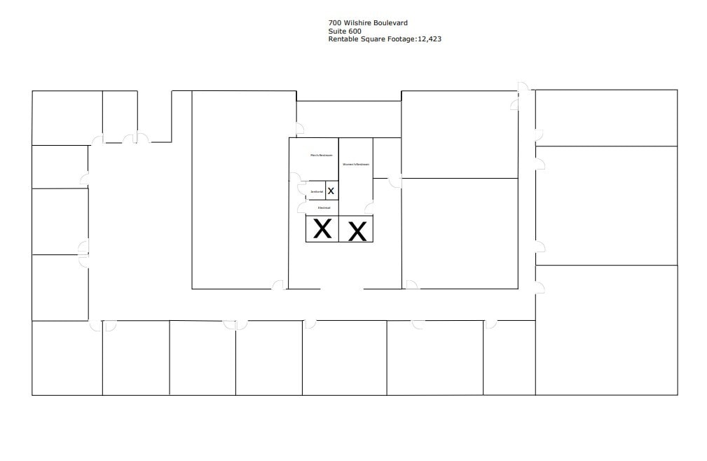 700 Wilshire Blvd, Los Angeles, CA for lease Floor Plan- Image 1 of 1