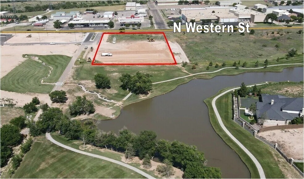 1205 N Western St, Amarillo, TX à louer - Aérien - Image 2 de 4