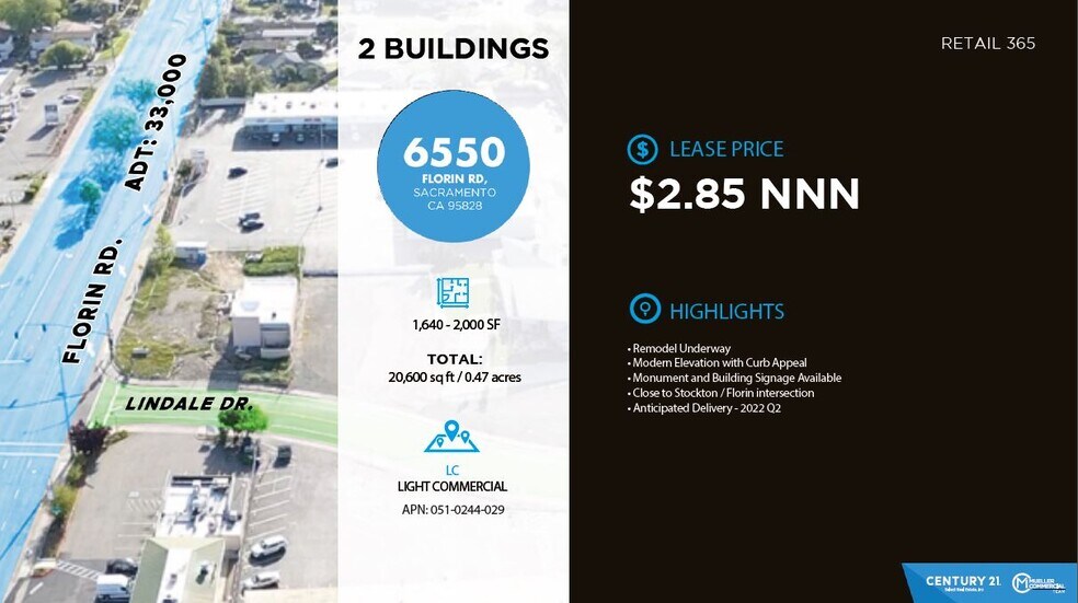 6550 Florin Rd, Sacramento, CA à louer - Photo du bâtiment - Image 2 de 13