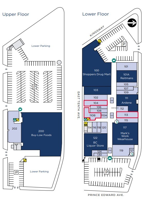 370 E Broadway, Vancouver, BC for lease Floor Plan- Image 1 of 1