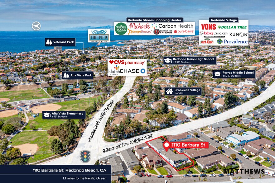 1110 Barbara, Redondo Beach, CA à vendre - Photo du bâtiment - Image 3 de 4