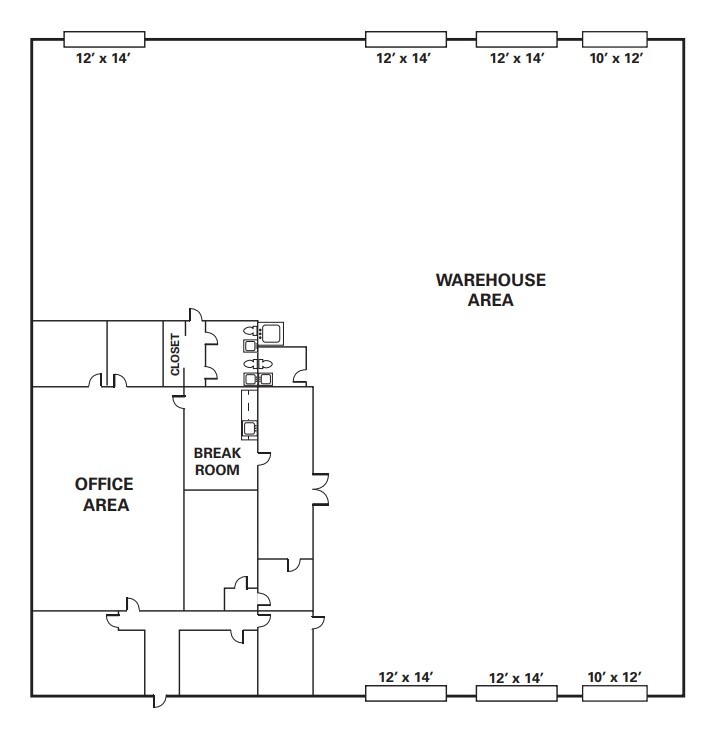 4300 82nd St, Sacramento, CA à louer Plan d  tage- Image 1 de 2