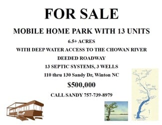 More details for 113 Sandy Dr, Winton, NC - Multifamily for Sale