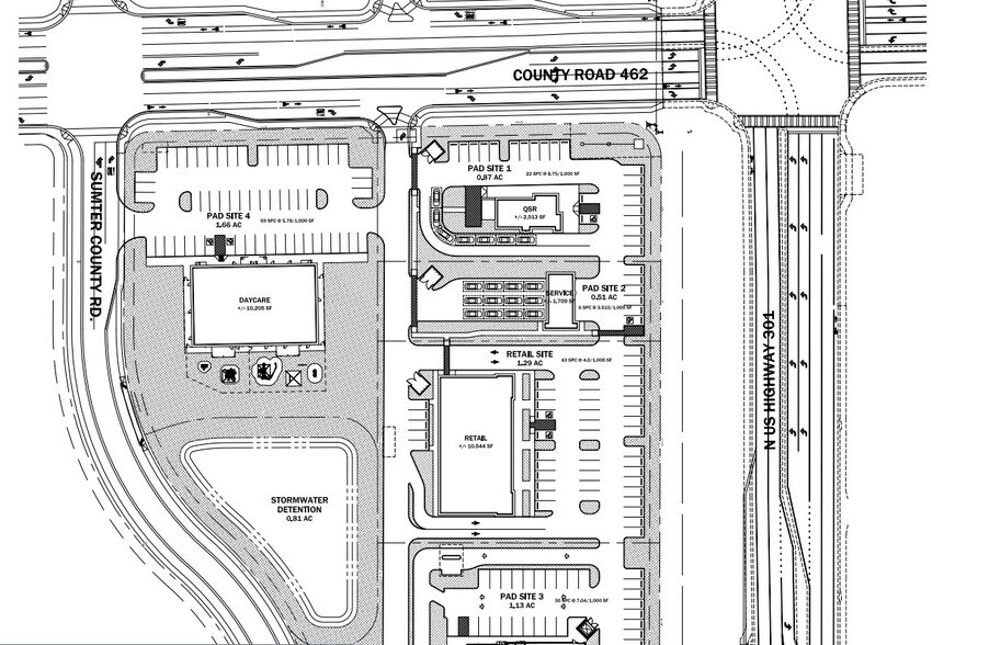 US-301 & E County Rd 462, Wildwood, FL à louer - Autre - Image 3 de 3