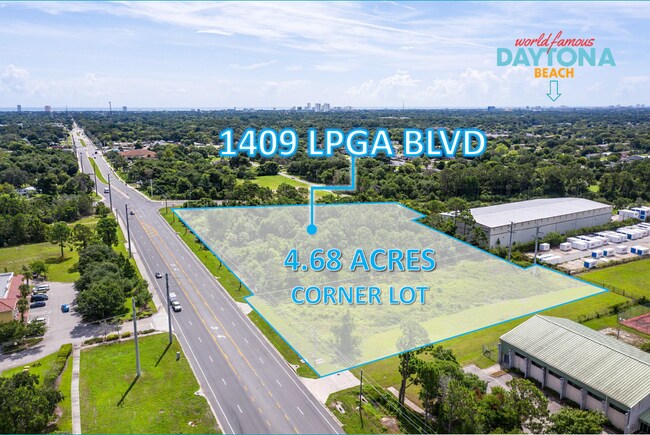 More details for 1409 LPGA Blvd, Daytona Beach, FL - Land for Sale