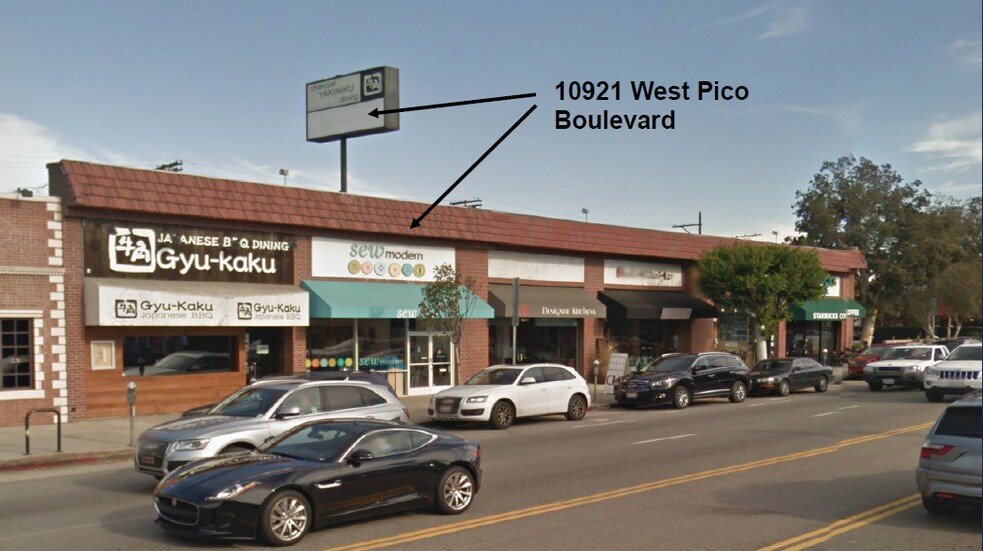 10915 W Pico Blvd, Los Angeles, CA à louer - Photo du bâtiment - Image 2 de 2