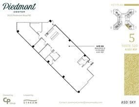 3495 Piedmont Rd NE, Atlanta, GA for lease Floor Plan- Image 1 of 1