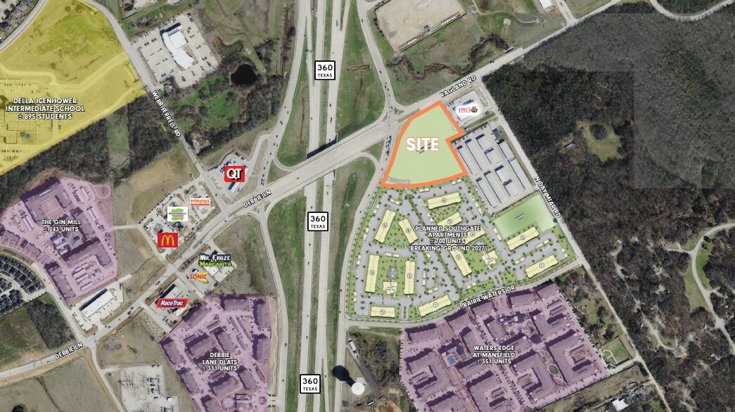 3666 Grand Prairie Waters Dr, Grand Prairie, TX à vendre Photo principale- Image 1 de 3