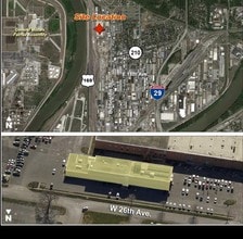 103 W 26th Ave, North Kansas City, MO - AERIAL  map view - Image1