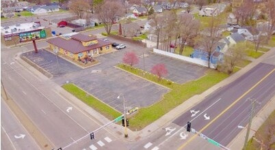 1001 Division St, Waite Park, MN - AERIAL map view