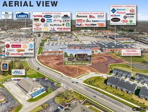 185 Cleveland Massillon Rd, Fairlawn, OH - Aerial  map view