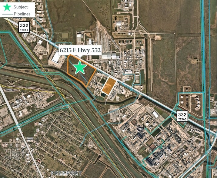 6213 E Highway 332, Freeport, TX for sale - Aerial - Image 2 of 4