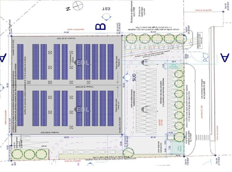 Flex in Persan for sale - Site Plan - Image 2 of 4