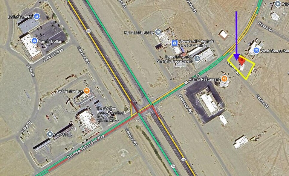 2096 Center st, Thermal, CA à vendre - Photo du bâtiment - Image 2 de 6