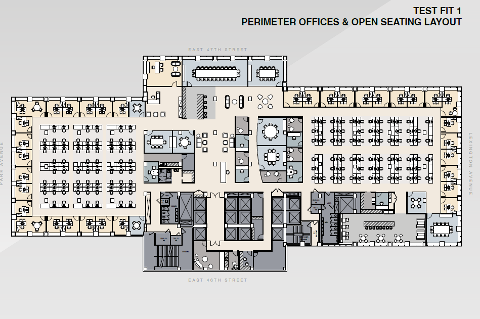 245 Park Ave, New York, NY for lease Floor Plan- Image 1 of 5