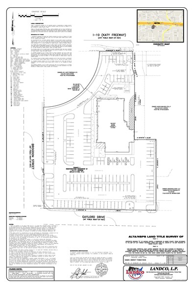 8775 Katy Fwy, Houston, TX for sale - Site Plan - Image 2 of 3